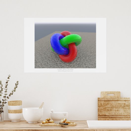 Poster Verrouillage du lien (Cuisine)