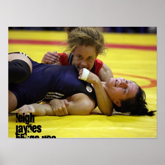 Poster verrouillage, Leigh Jaynes55kgs USA (Devant)