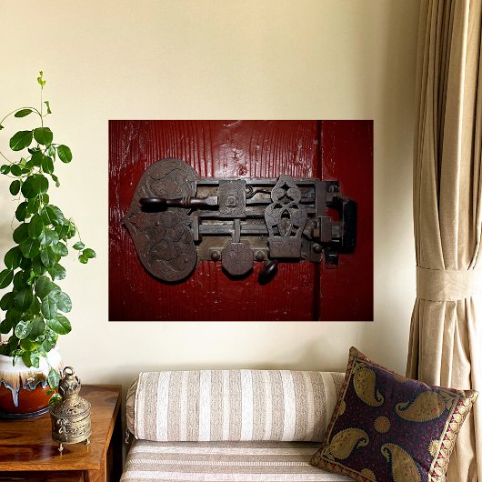 Poster Verrouillage médial allemand