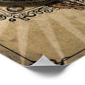 Poster Verrouillage MUGGLE WORTHY™ (Coin)