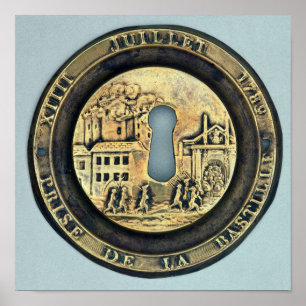 Poster Verrouillage représentant le siège de la Bastille