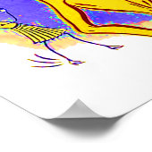 Poster vers 1950 Banana Partition flip (Coin)