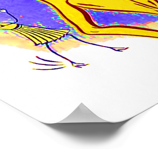 Poster vers 1950 Banana Partition flip (Coin)