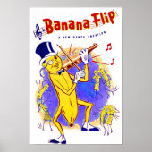 Poster vers 1950 Banana Partition flip (Devant)