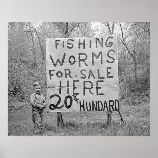 Poster Vers À Vendre, 1935. Photo vintage (Devant)