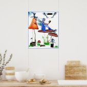 Poster Vers de livre (Cuisine)