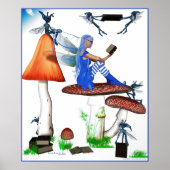 Poster Vers de livre (Devant)