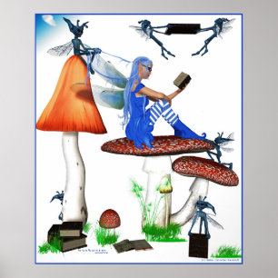 Poster Vers de livre