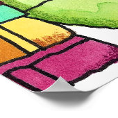 Poster Vers de livre (Coin)