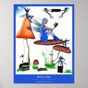 Poster Vers de livre