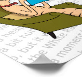 Poster Vers de livre (Coin)