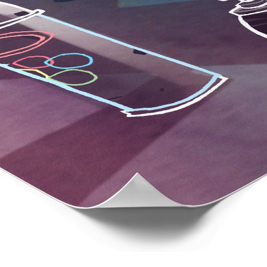 Poster Vers de terre Imprimer/Poster (Coin)