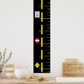 Poster Vers la croissance, graphique de croissance (Cuisine)