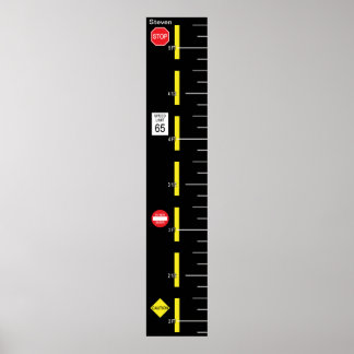 Poster Vers la croissance, graphique de croissance
