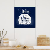 Poster Vers La Lune Et Retour (Cuisine)