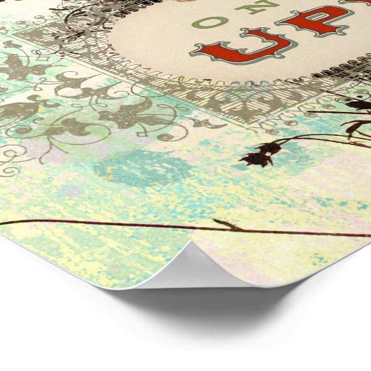 Poster Vers le haut et vers le haut (affiche) (Coin)