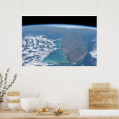 Poster Vers Le Nord La Péninsule De Floride. (Cuisine)