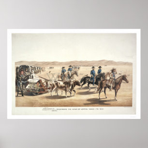 Poster Vers l'ouest, l'étoile de l'Empire prend son chemi