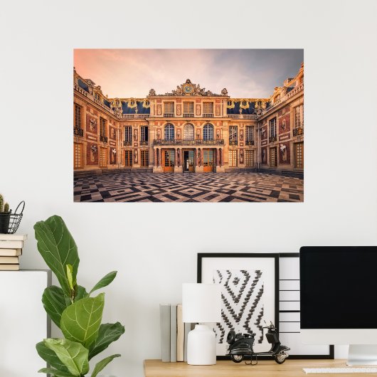 Poster Versailles (Bureau à domicile)