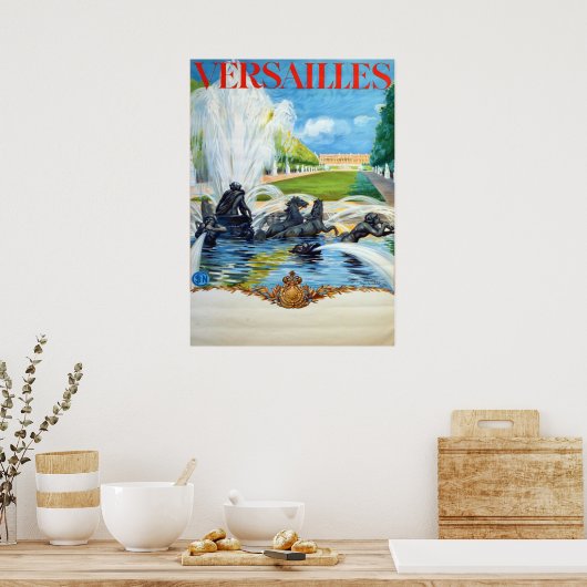POSTER VERSAILLES (Cuisine)