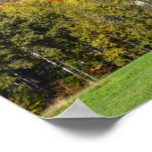 Poster Versant du Vermont en Automne (Coin)