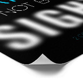 Poster Verse de la foi chrétienne : Marcher par la foi Pa (Coin)