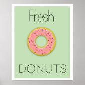 Poster verse donuts (Voorkant)