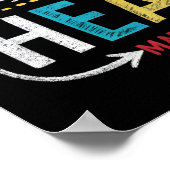 Poster Verset Bible Dessiné À La Main : Bienheureux Coeur (Coin)