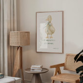 Poster Verset Bible Oie Silencieuse Imprimer
