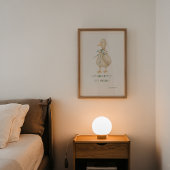 Poster Verset Bible Oie Silencieuse Imprimer