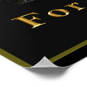 Poster verset biblique (Coin)