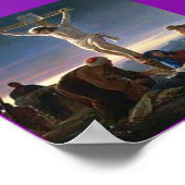 Poster verset biblique de Romains 5:8. (Coin)