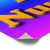 Poster verset biblique des Numéros 32:23. (Coin)