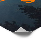 Poster verset biblique d'Ésaïe 30:15. (Coin)