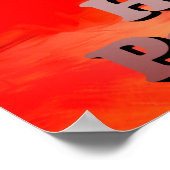 Poster verset biblique du Psaume 37:8. (Coin)