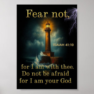 Poster Verset biblique ISAIE 41:10