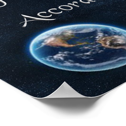 Poster verset de la Bible (Coin)