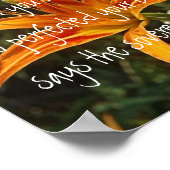 Poster verset de la bible de tigre Ezekiel 16:14 (Coin)