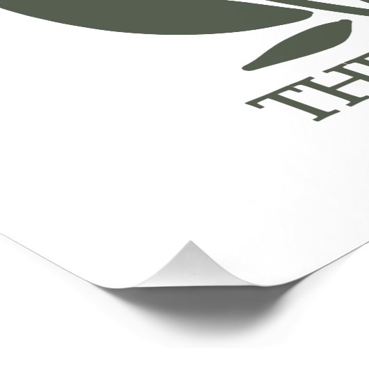 Poster Verset de la Bible fleur sauvage (Coin)