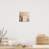 Poster Verset De La Bible Florale Rose Basé Sur Les Lamen (Cuisine)