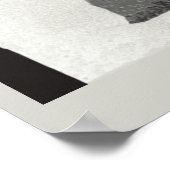 Poster Verset de la Bible Inspirante : "Jamais je ne vous (Coin)