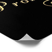 Poster Versets bibliques chrétiens - Proverbes 31:25 (Coin)