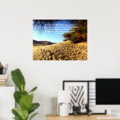 Poster Versets bibliques Citation sur les Proverbes de co (Bureau à domicile)