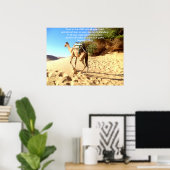 Poster Versets bibliques Citation sur les Proverbes de co (Bureau à domicile)