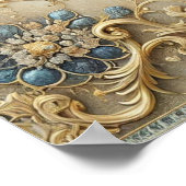 Poster Versets bibliques personnalisables victoriens (Coin)