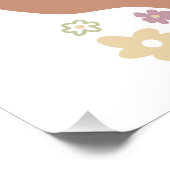 Poster Versets de la Bible Fleur sauvage (Coin)