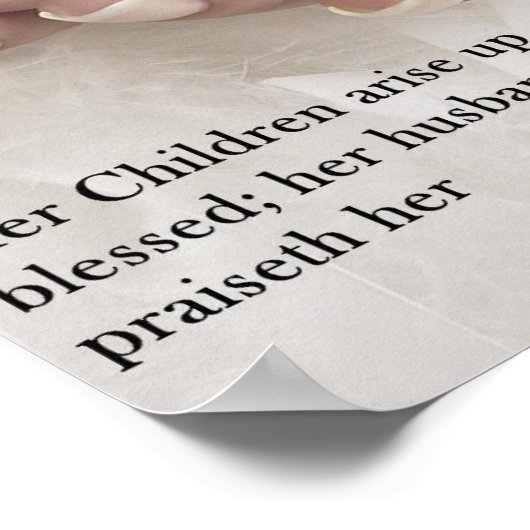 Poster Versets de la Foi (Coin)