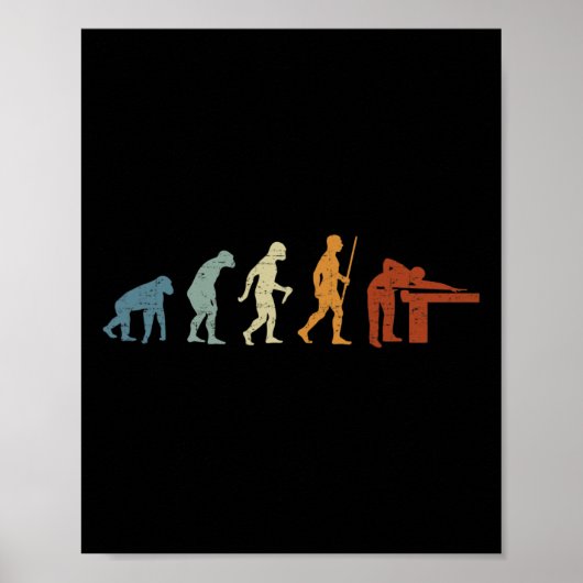 Poster Version Billiard Billiard Player (Devant)