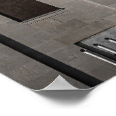 Poster Version couleur géométrique n° 31 (Coin)