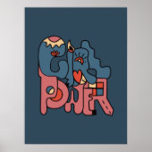 Poster Version Fille Power Dark (Devant)